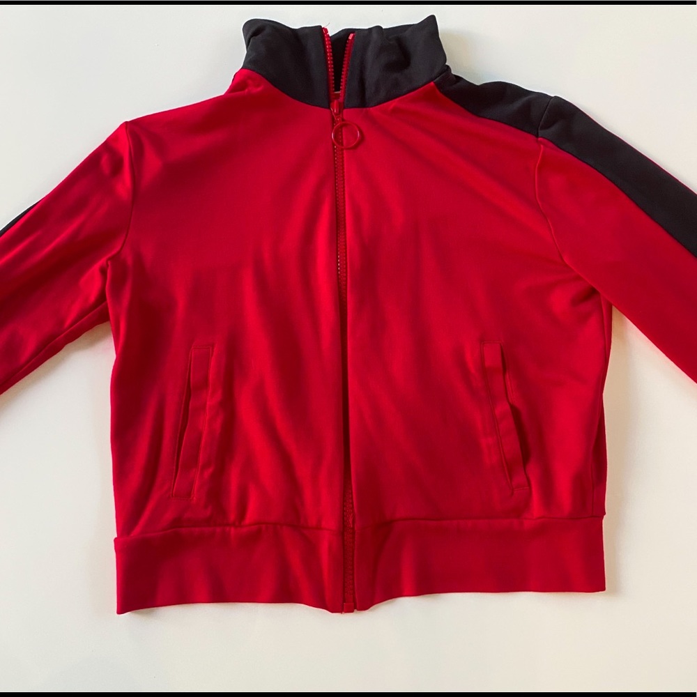 forever 21 racer colorblock jacket